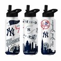 Logo Brands New York Yankees 34oz Native Quencher Bottle 520-S34QB-63